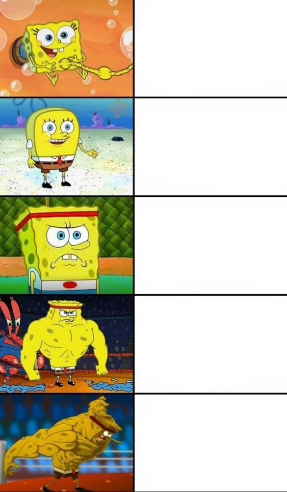 spongebob brain meme