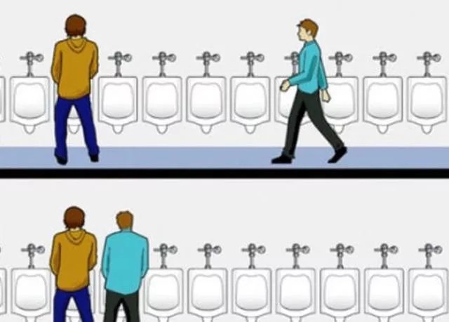 urinal etiquette
