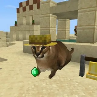 майнкрафт кот