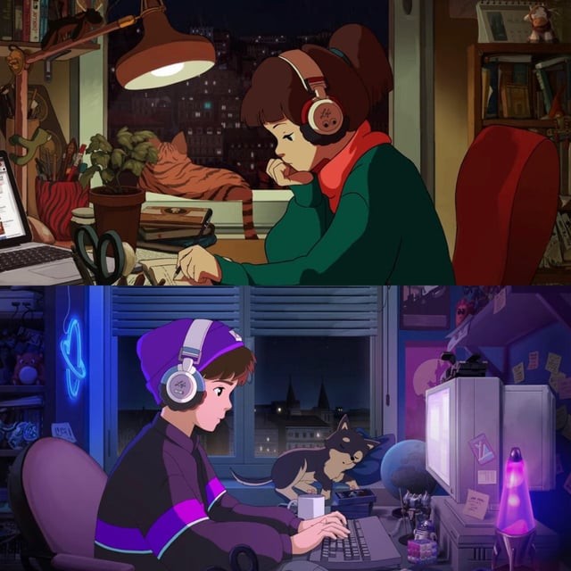 lo fi girl