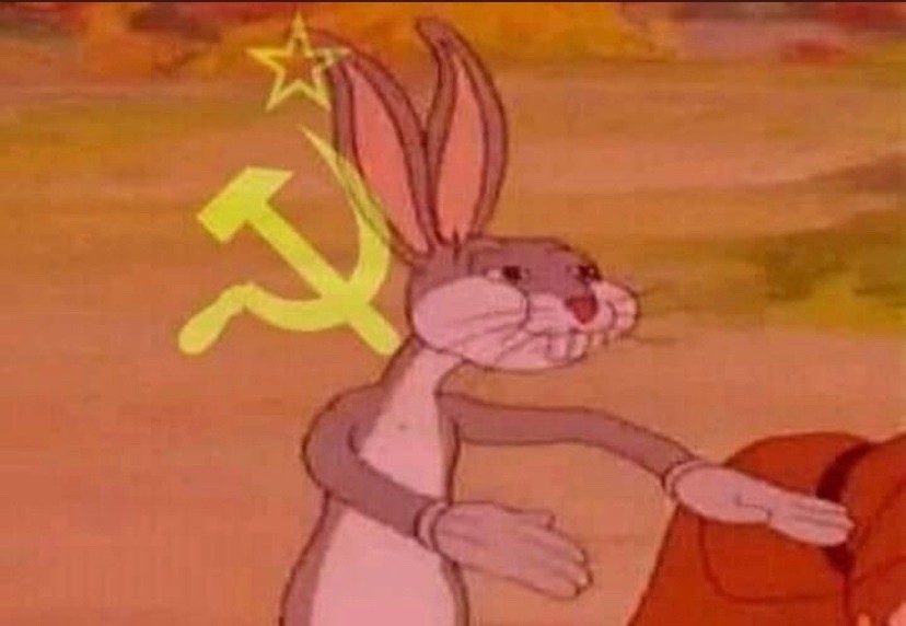 багз банни коммунист мем