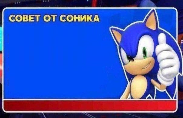 sonic says